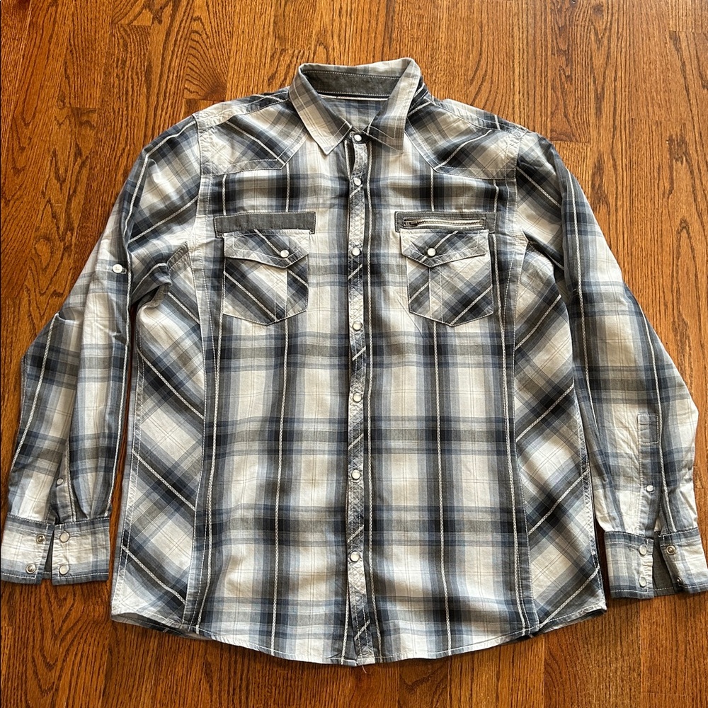 Plaid Long Sleeve Shirt